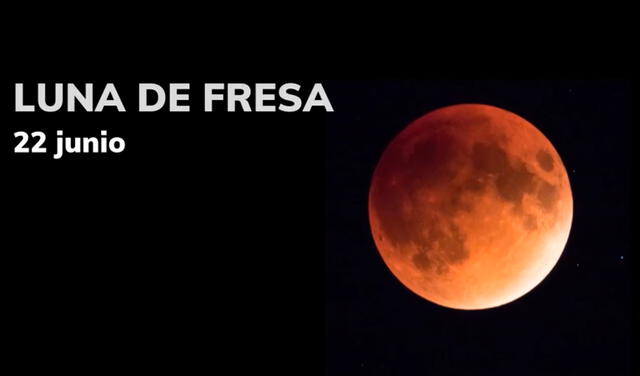 La Luna de Fresa de junio 2024 se verá entre el 21 y 22 de junio. Foto: captura National Geographic.   