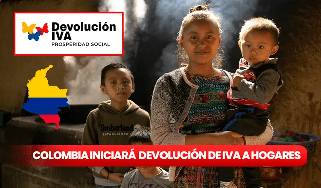 El programa de devolución del IVA en Colombia prioriza a los más necesitados. Foto: composición LR/Prosperidad Social/Freepik   