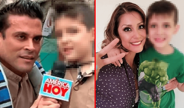 Christian Domínguez y Karla Tarazona decidieron dejar sus trabajos por estar junto a su niño. Foto: composición LR/América TV/Instagram/Karla Tarazona   