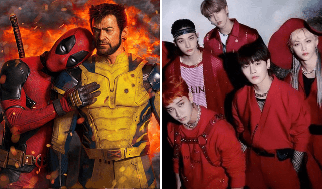  Los seguidores de Stray Kids esperan con ansias el lanzamiento de la próxima canción del grupo k-pop para 'Deadpool &amp; Wolverine'. Foto: composición LR/Marvel   