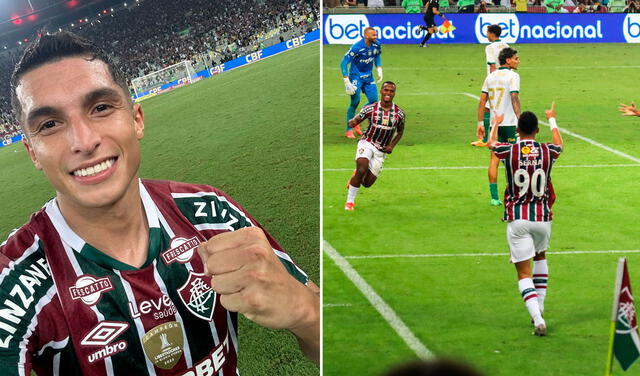 Serna encandiló a los aficionados de Fluminense. Foto: Fluminense. 