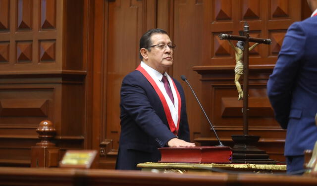 Eduardo Salhuana asumió la presidencia el último 26 de julio. Foto: Congreso   