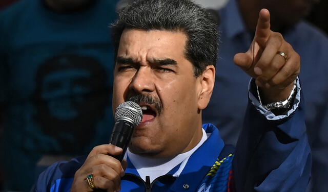 Tras concretar el fraude, Maduro rompió relaciones diplomáticas con siete países latinoamericanos que no reconocieron los resultados. Foto: AFP  