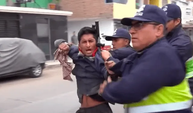 Algunos de los malhechores fueron detenidos. Foto: captura Panamericana TV   