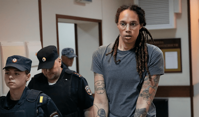 Brittney Griner pasó 11 meses en una cárcel de Rusia. Foto: El Mundo 