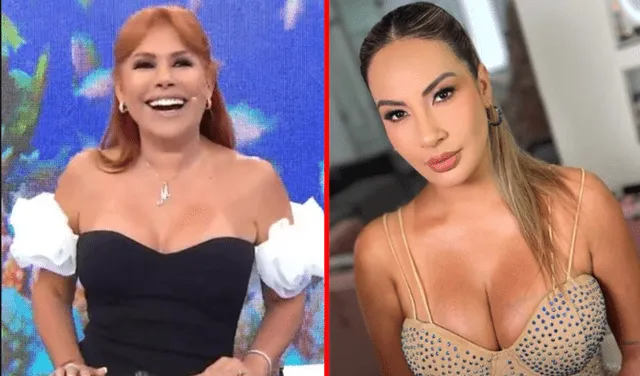  Magaly Medina lució un look similar a Pamela López. Foto: composición LR/ATV/Instagram/Pamela López   