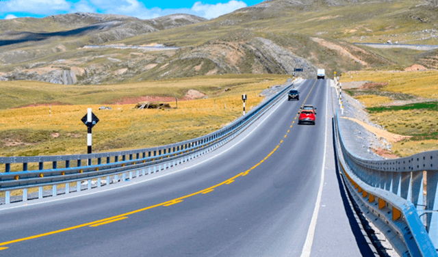 La carretera Canta - Huayllay beneficiará a 174.000 personas. Foto: MTC   