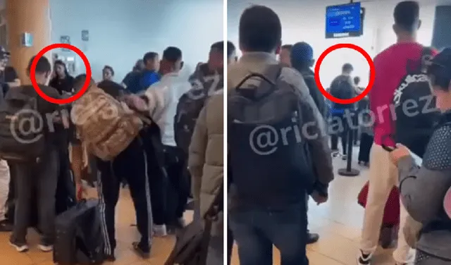  Christian Domínguez y Pamela Franco se mostraron alejados mientras estaban en el mismo aeropuerto. Foto: composición LR/Instagram/Ric La Torre   