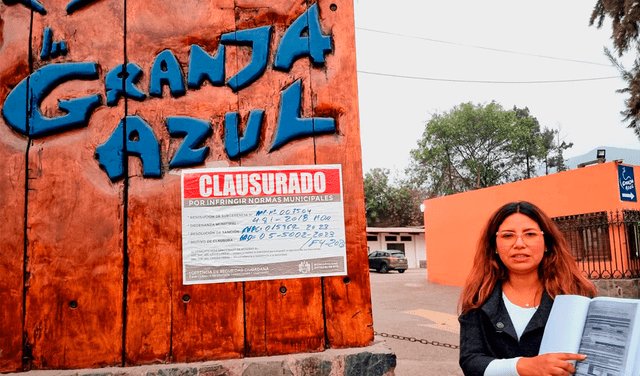 La Granja Azul fue clausurado hace 1 año. Foto: difusión   