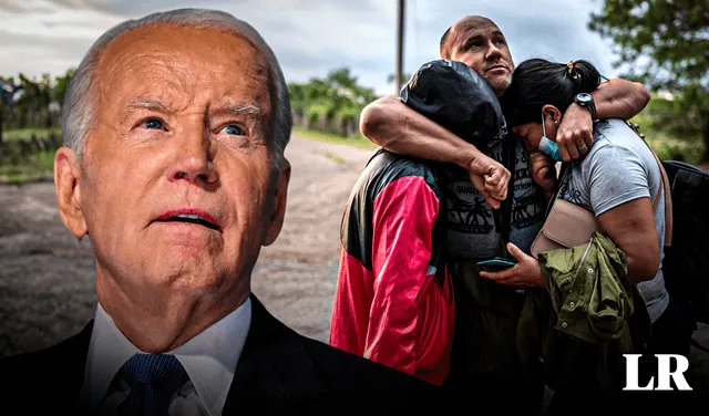 Joe Biden lanzó el programa Parole in Place en beneficio de los migrantes en Estados Unidos. Foto: composición LR de Joe Biden/AFP   