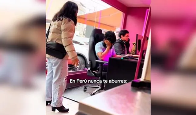  El video dejó sorprendidos a miles de usuarios en las redes sociales. Foto: composición LR/TikTok   