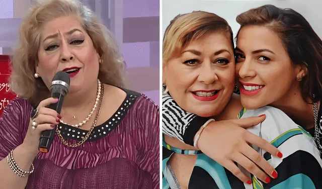  Doña Martita, madre de Milett, defendió a su hija tras las críticas. Foto: composición LR/América TV/Facebook   