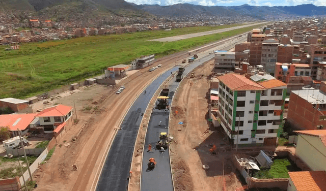 Parte del recorrido de la Vía Expresa Cusco. Foto: difusión   