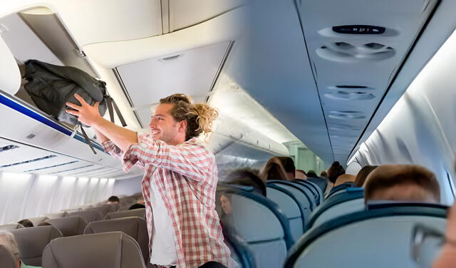  La mayoría de aerolíneas permiten maletas de mano y pequeños equipajes adentro del avión/ Foto: Saber Vivir   