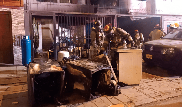 El incendio se habría provocado por uma fuga de gas. Foto: difusión   