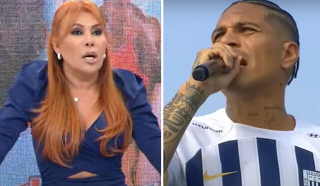 Magaly Medina se burló de muestra de amor de Paolo Guerrero para Ana Paula Consorte.   