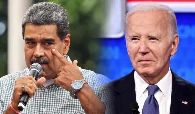 La relación entre Caracas y Washington parece resquebrajarse tras anunciarse la supuesta "victoria" del régimen de Maduro en las elecciones de julio. &nbsp;Foto: composición LR/EFE    