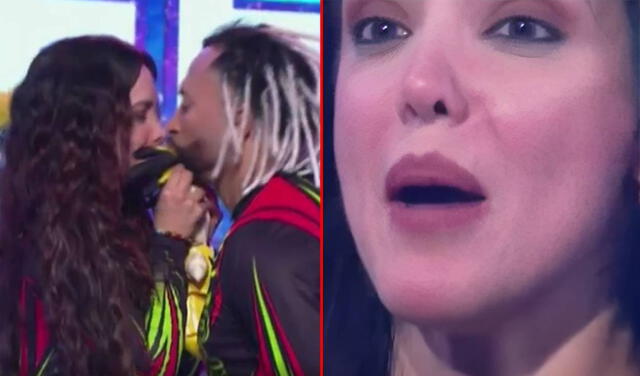 Rosángela también le exigió a Zumba que confiese la verdad sobre la supuesta relación que tuvieron. Foto: composición LR/América TV   