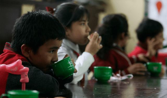 Hay diferencias entre un niño anémico y un niño que sufre de DCI. Foto: Andina   