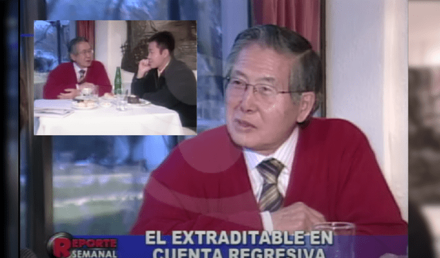 Alberto Fujimori aseguró que se encontraba tranquilo durante su estadía en Chile. Foto: captura de Latina   