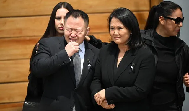 Kenji y Keiko Fujimori. Foto: captura YouTube/ Latina   