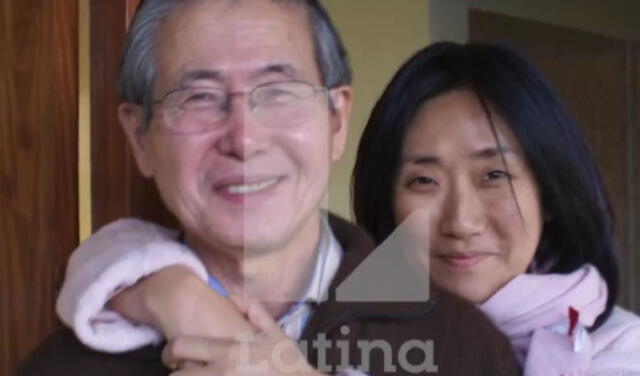 Alberto Fujimori dijo que Satomi lo visitaba en Chile. Foto: captura de Latina   