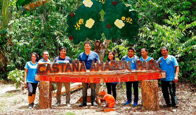 El emprendimiento turístico 'Castaña Amazon Park' estará presente en la feria. Foto: difusión   