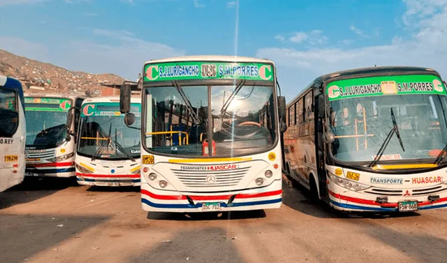 Foto: La línea 'Huáscar' es una de las empresas de transporte que vienen siendo extorsionadas. Foto: difusión   