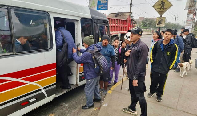 Paro de transportistas en Lima y Callao. Foto: LR   