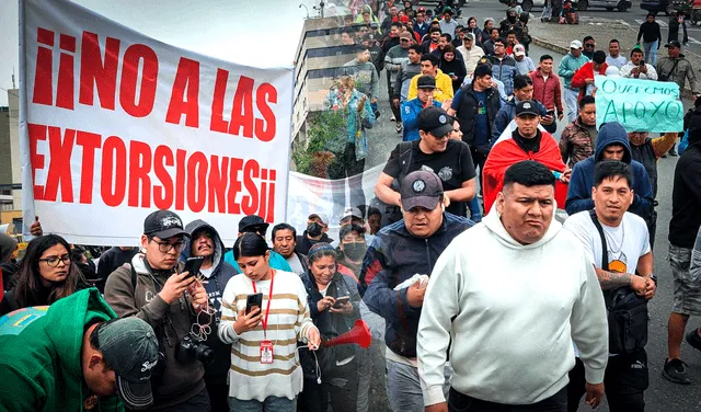 Transportistas protestaron el 26 de septiembre, exigiendo medidas de seguridad. Foto: LR   