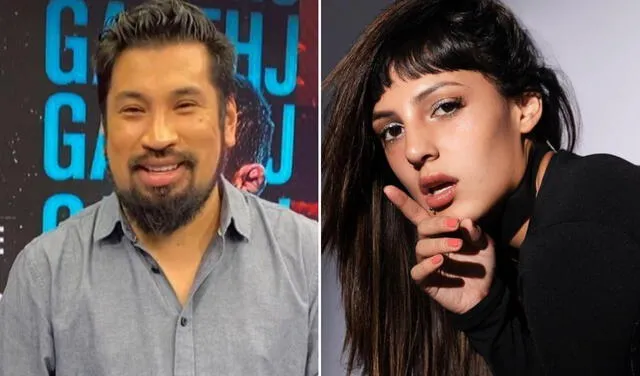 Gia Rosalino es Ana Lucía en 'Al fondo hay sitio', protagoniza la obra 'Una comedia macabra: el musical' y es pareja de Aldo Miyashiro. Foto: composición LR/Instagram/giarosalino/aldomiyashiro   