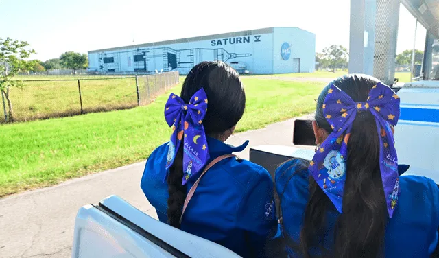 Las escolares peruanas visitarán la NASA hasta el domingo 6 de octubre. Foto: Andina   