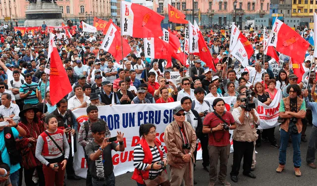 La movilización se debe a los índices de criminalidad contra trabajadores de construcción civil. Foto: difusión   