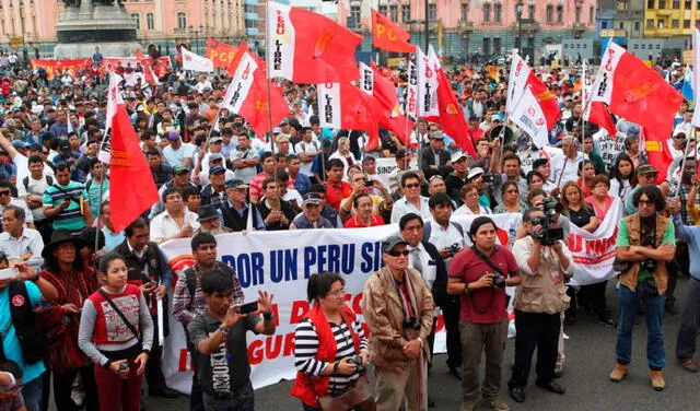 Otros gremios de construcción civil piden protección para sus vidas. Foto: La República   