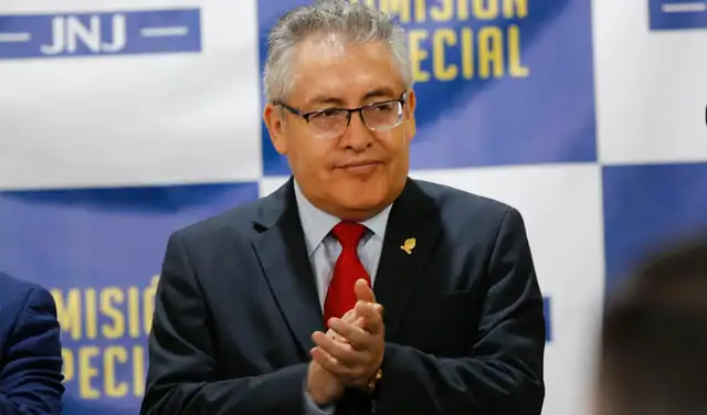 Juan Carlos Villena cuestionó la ley porque le quita facultades al Ministerio Público. Foto: La República.   