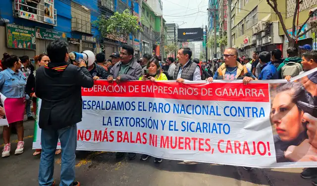 Gamarra tendrá pérdidas de millones de soles por no atender en un día. Foto: Rosario Rojas/URPI-LR   