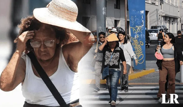 Hasta el domingo 20 de octubre los ciudadanos de la costa soportarán el aumento de temperatura. Foto: composición de Fabrizio Oviedo/ La República/ Andina    