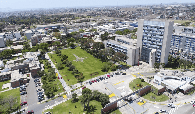  Campus de la Pontifice Universidad Católica del Perú. Foto: PUCP   