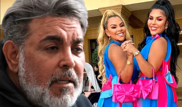 Josetty y Gennesis son las dos hijas que tiene Andrés hurtado en Estados Unidos. Foto: Instagram.   