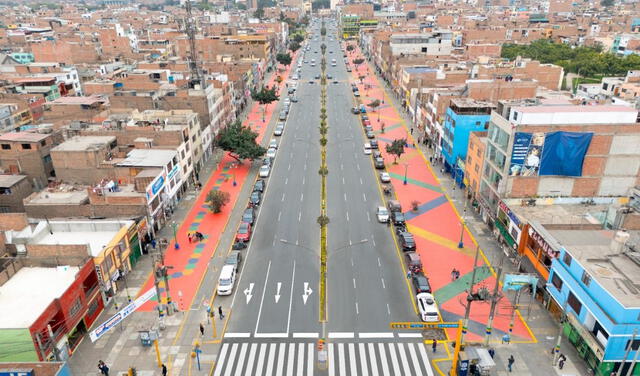  El proyecto mejoró la infraestructura vial y los espacios públicos, beneficiando a más de 3.500 vecinos. Foto: Municipalidad de SMP   