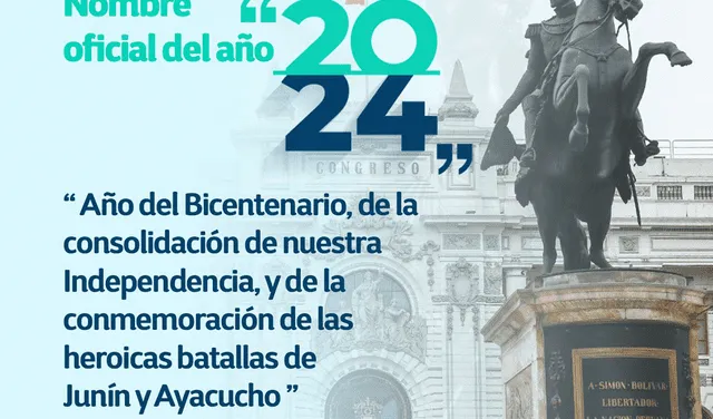 El nombre del año es muy importante a la hora de redactar documentos oficiales. Foto: difusión    