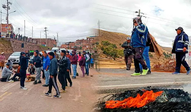  Varios gremios de transportistas y comerciantes acataron el paro en diferentes regiones del Perú. Foto: composición LR/La República   