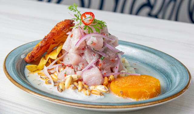 El ceviche es una mezcla de ingredientes que dan un sabor ácido y único al pescado peruano. Foto: difusión   