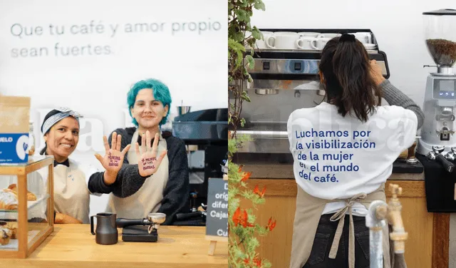  Alcira y Bière: feministas luchando por la visibilización de la mujer. Foto composición LR/La República/cortesía de 'Florencia y Fortunata'   