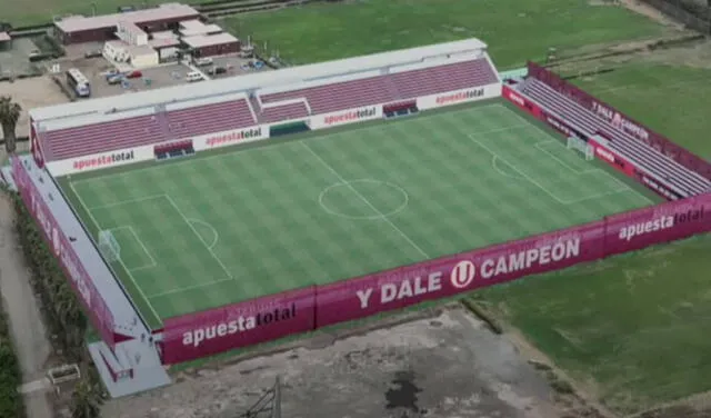 Estadio crema, que albergará a cinco mil personas, estará ubicado en Campo Mar. Hoy se pondrá la primera piedra.   