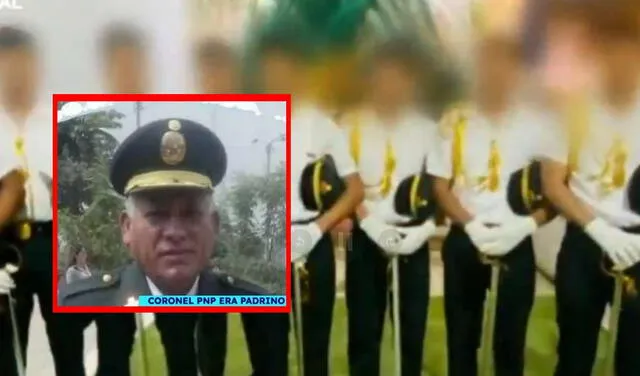 Coronel de la PNP es el padrino de la quinceañera