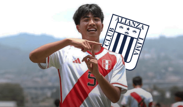 Mateo Arakaki es parte de Alianza Lima. Foto: composición LR.   