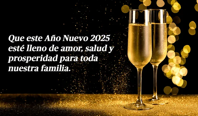  Celebra la llegada del Año Nuevo 2025 enviando bonitas imágenes. Foto: composición LR    