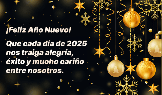   Celebra la llegada del Año Nuevo 2025 enviando bonitas imágenes. Foto: composición LR     