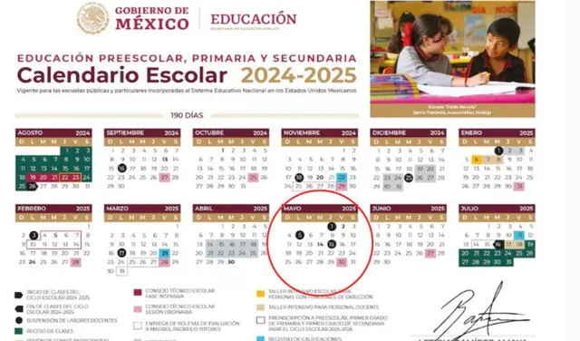 Las fechas en rojo indican el día de las reuniones del Consejo Técnico Escolar Las fechas en rojo indican el día de las reuniones del Consejo Técnico Escolar
